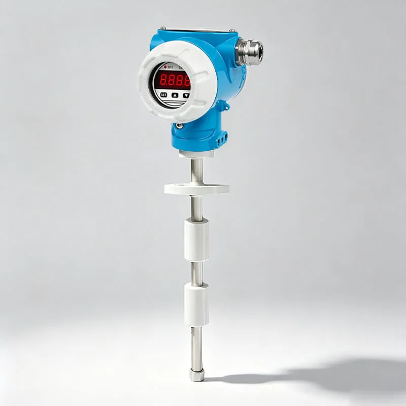Blau-weißer Digitale Version mit Doppel-Schwimmerkugel