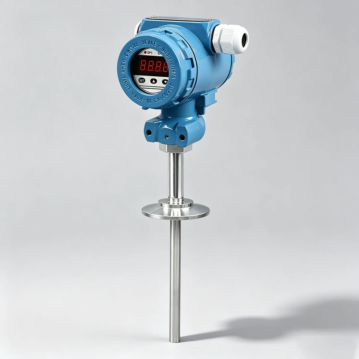 Pure Blue Housing  Digital Display
