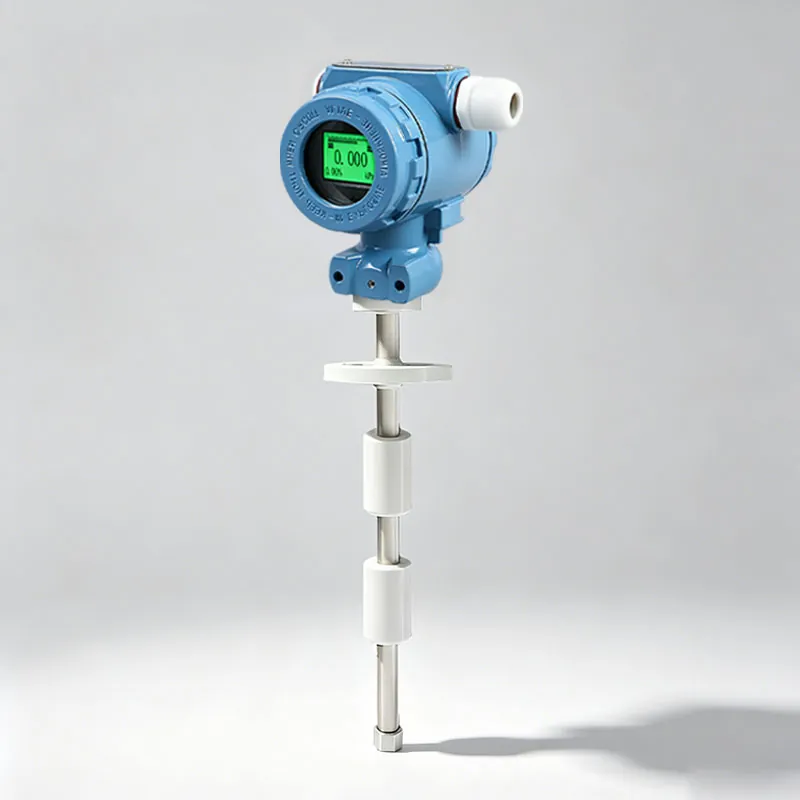 Reinblau Doppel-Schwimmerkugel mit LCD